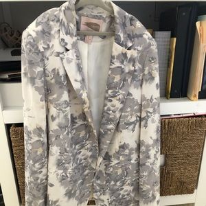 Floral blazer